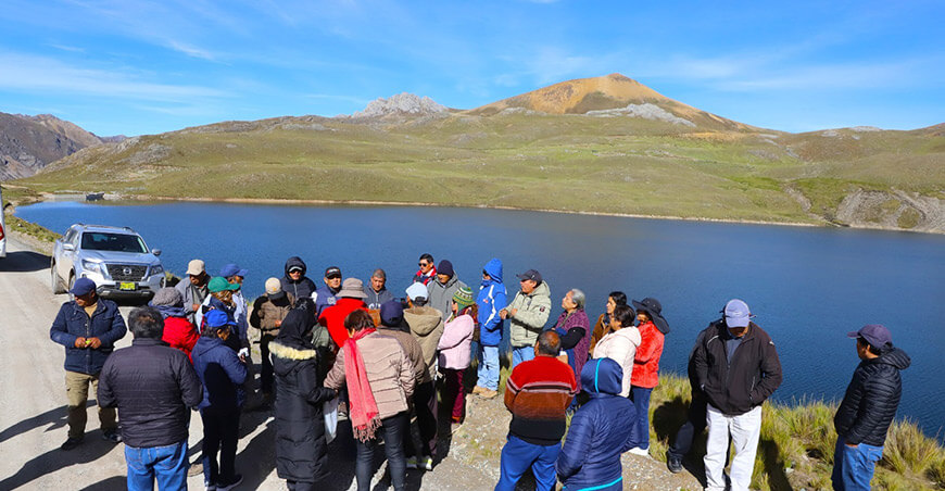 Junta de Usuarios Chancay-Huaral realiza pasantía a lagunas altoandinas para fortalecer la gestión hídrica