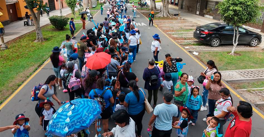 Junta de Usuarios Rímac cerró marzo con masiva jornada por el Día Mundial del Agua