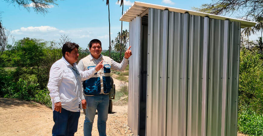 Implementan infraestructura de bioseguridad para prevenir el Fusarium Raza 4 Tropical en banano Piura Perú 