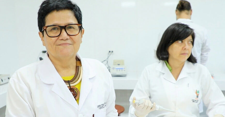 doctora Carmen Rosa García Dávila, jefa del Instituto de Investigaciones de la Amazonía Peruana  IIAP Perú