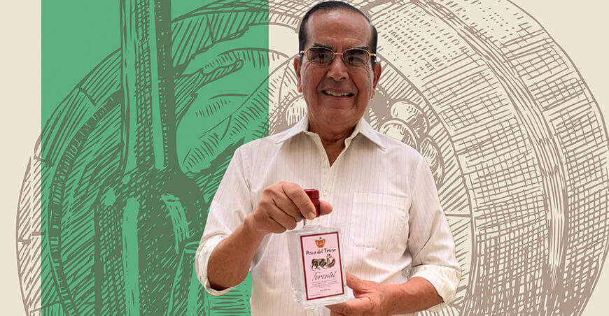 Félix Torero Gomero productor pisquero ganó el diploma de oro