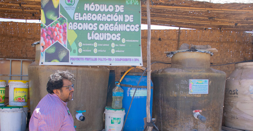 Promueven agricultura sostenible con concurso de abonos orgánicos en el Valle de Cinto Tacna Perú