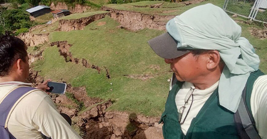 Atienden a los productores agrarios de Eladio Tapullima con el Seguro Agrícola Catastrófico San Martín Perú