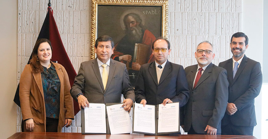 ADEX y la Universidad Católica San Pablo