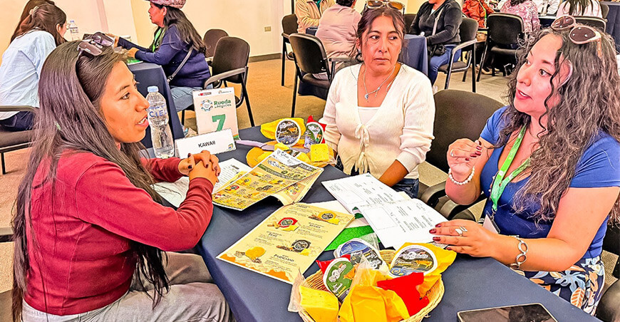 Rueda de Negocios en Arequipa productores agrarios Perú Agromercado