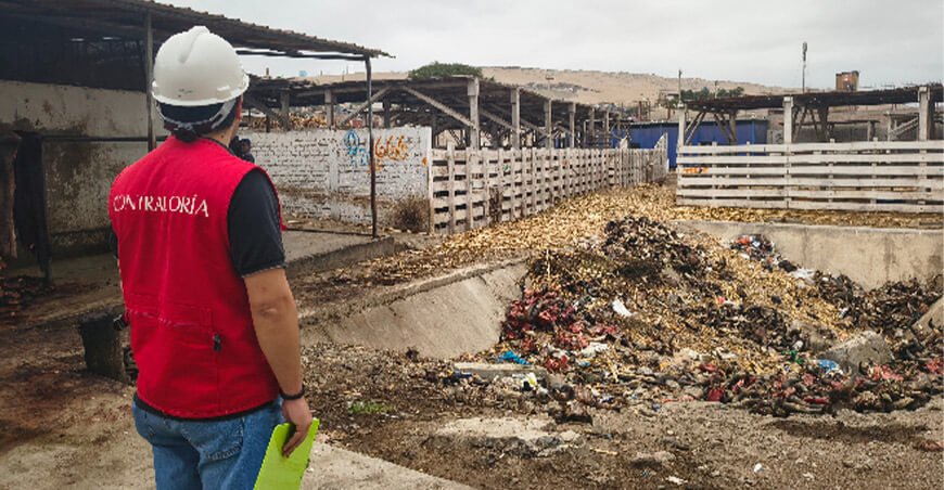 Contraloría advierte incumplimiento de obligaciones ambientales en camal municipal de Chimbote Áncash Perú