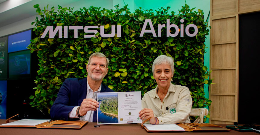 Mitsui Automotriz y ARBIO Perú renuevan alianza para proteger 30 hectáreas de bosque en Madre de Dios