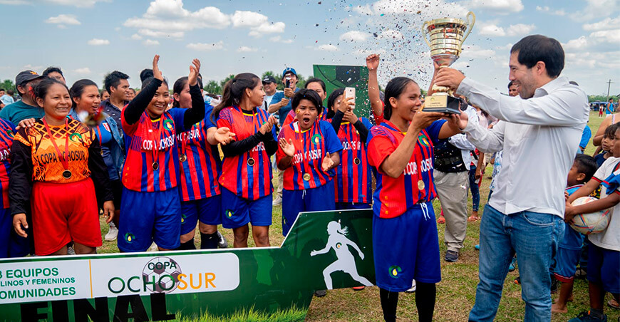 Vuelve el torneo intercomunidades de fútbol V Copa Ocho Sur
