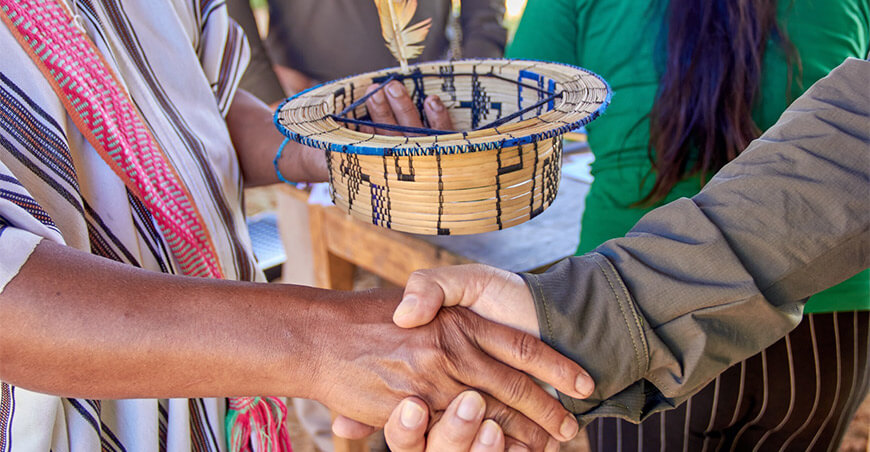 Devida incorpora por primera vez a familias asháninkas de la comunidad nativa Gran Shinúngari a la acuicultura sostenible Cusco Perú