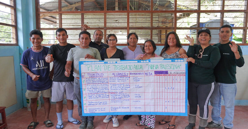 Devida promueve organización comunal en Padre Abad para el desarrollo sostenible Ucayali Perú