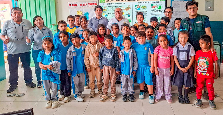 Escolares de Ascope impulsarán biohuertos para promover alimentación saludable La Libertad Perú 