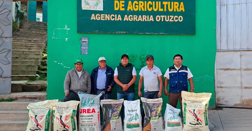 Escuelas de campo impulsan producción de cuyes y papa en Otuzco La Libertad Perú