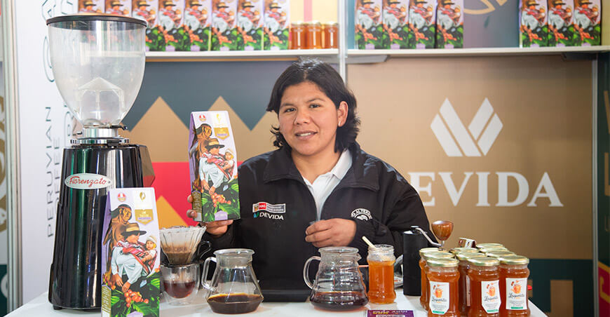 Expovida Lima traerá productos alternativos elaborados por familias que apuestan por economías lícitas productora de café