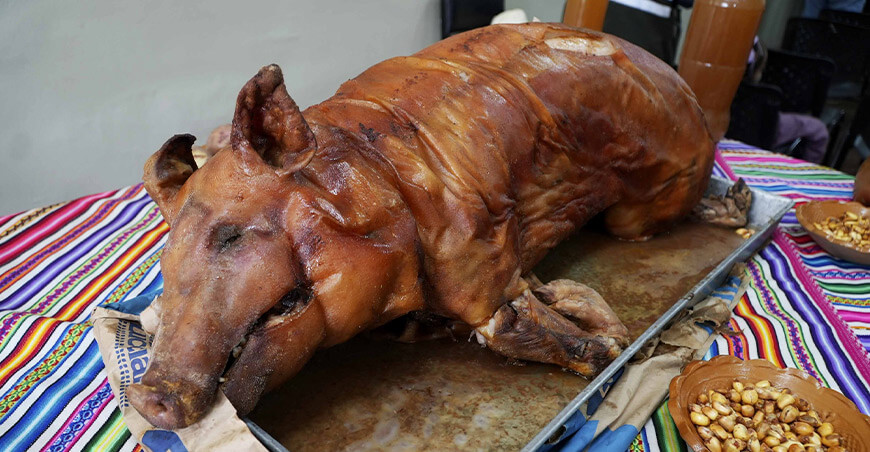Festival del Chancho Masma Junín Perú