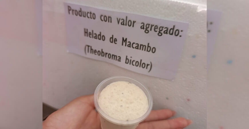 IIAP Amazonas obtiene segundo lugar con helado de macambo en Condorcanqui