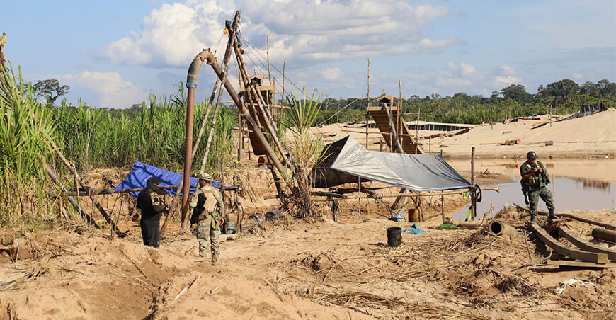 minería ilegal en Madre de Dios Perú