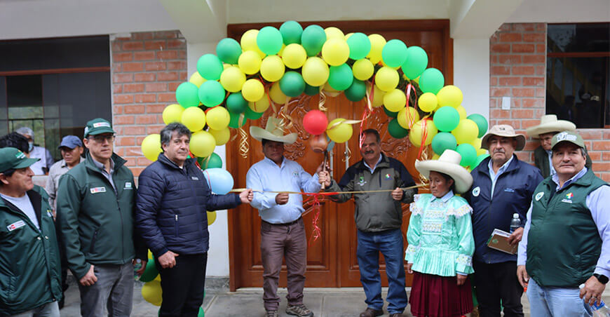 Cooperativa Llucllapuquio producción de derivados lácteos quesos en Chetilla con nuevo módulo especializado Cajamarca Perú