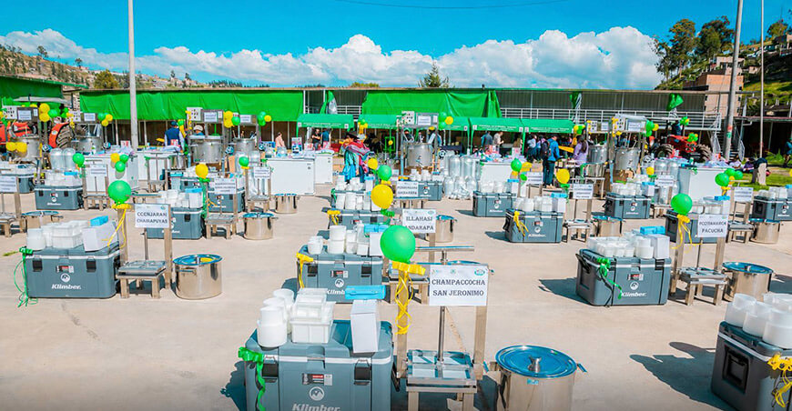 Entregaron equipamiento a ganaderos de 28 comunidades campesinas de Apurímac