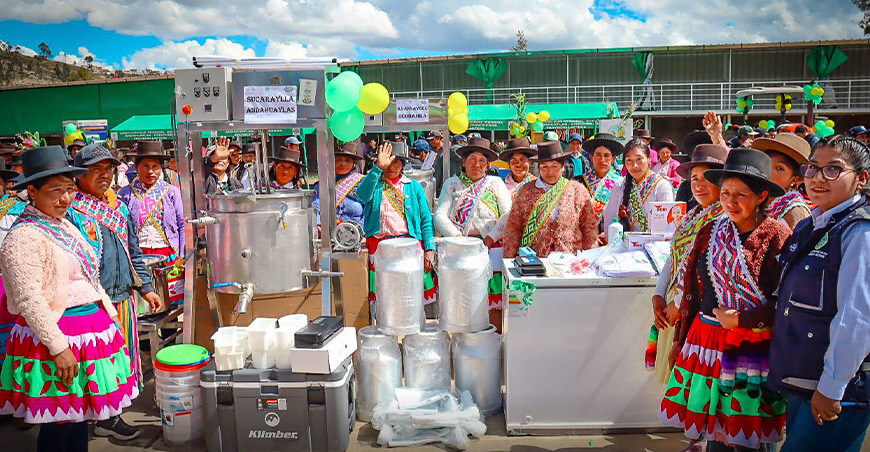 Entregaron equipamiento a ganaderos de 28 comunidades campesinas de Apurímac