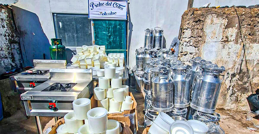Procompite fortalece producción de derivados lácteos en el Colca Arequipa Perú