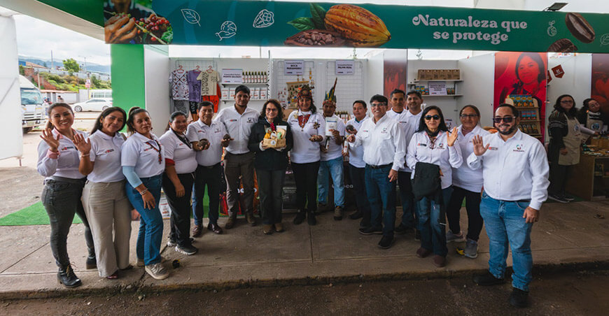 ExpoAmazónica Cusco ruedas de negocio productores de Madre de Dios Perú