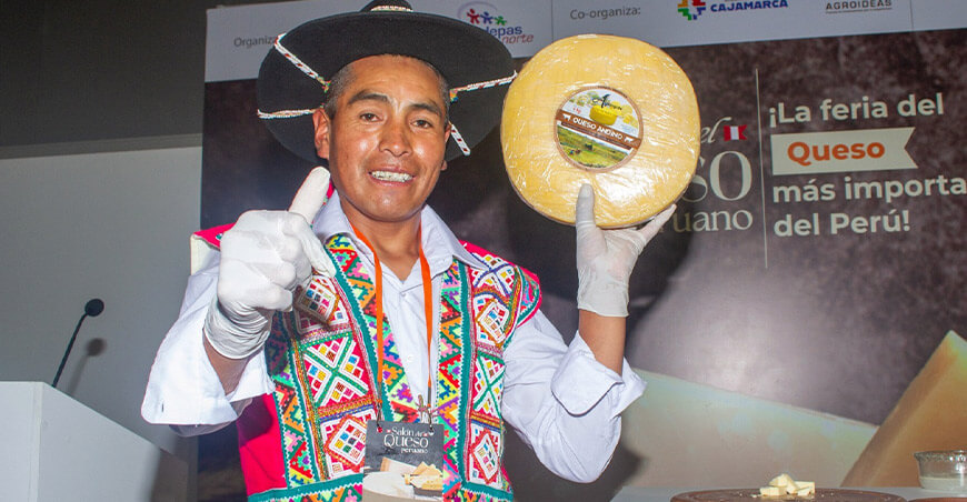 productores queseros Cusco Perú en el Salón del Queso Peruano