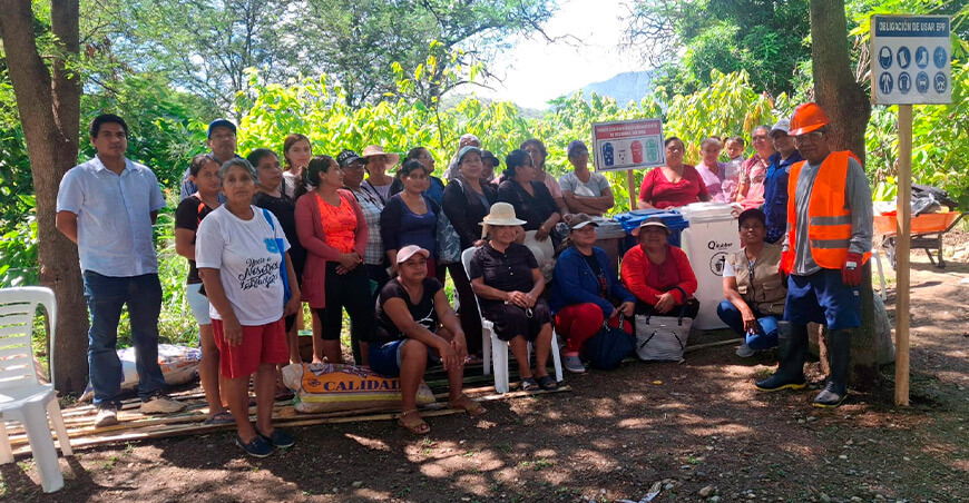 Impulsan viveros y parcelas demostrativas para fortalecer la agricultura familiar