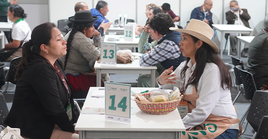Agromercado fortaleció la asistencia comercial a 297 organizaciones agrarias Perú