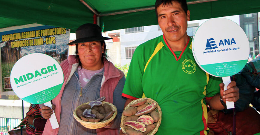 ANA promueve la formalización de usuarios de agua en la cuenca del Mantaro Perú