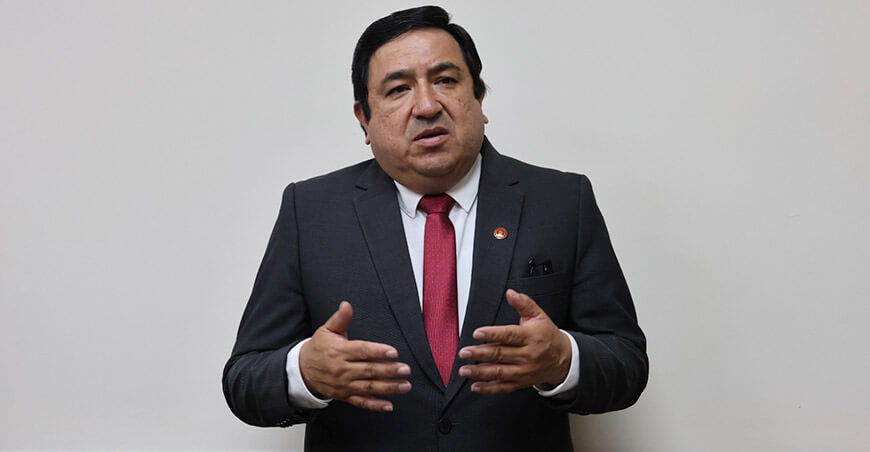 decano nacional del CIP, Ing. Jaime Ruiz Béjar