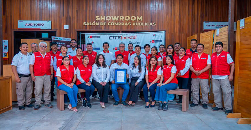 CITEforestal Pucallpa obtiene certificación internacional de gestión de calidad