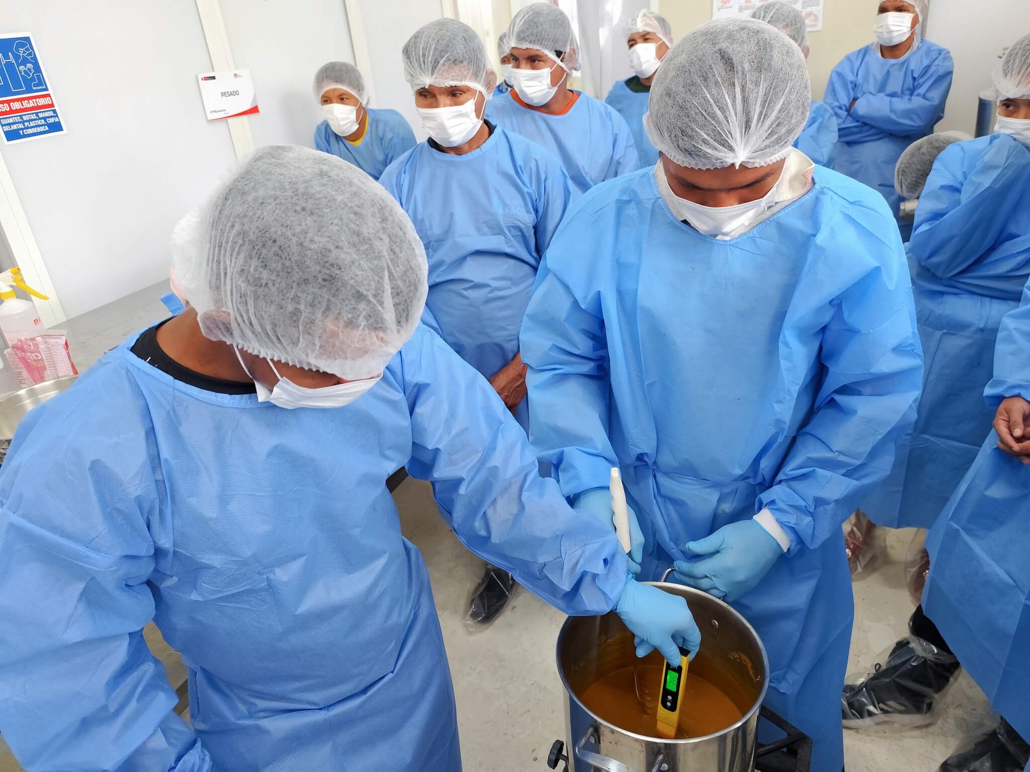 comunidades fueron capacitadas en transformación agroindustrial del aguaje Loreto Perú CITEproductivo Maynas ITP