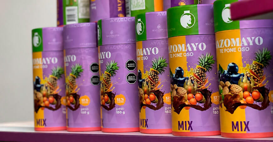 Verifican avances de plan de negocio para derivados de cacao de Mazomayo Ayacucho Perú