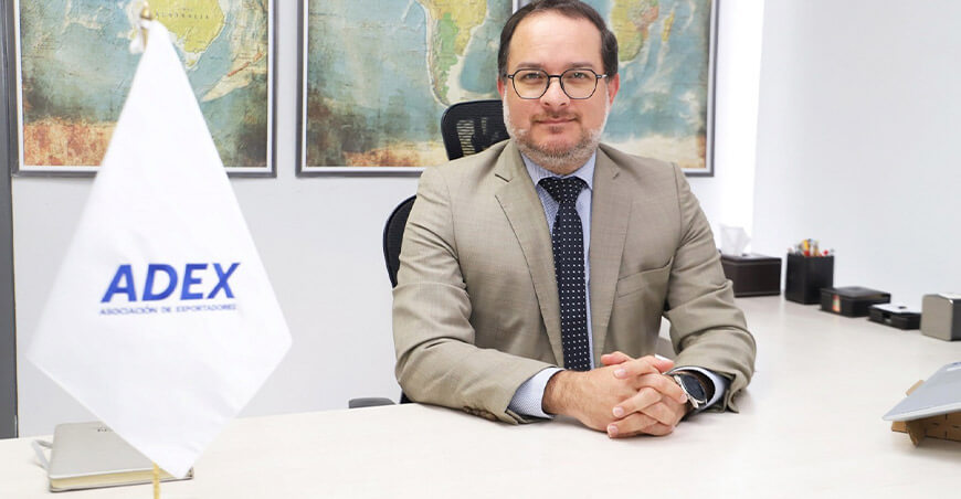 director del Centro de Investigación de Economía y Negocios Globales de la Asociación de Exportadores CIEN-ADEX, Edgar Vásquez Vela