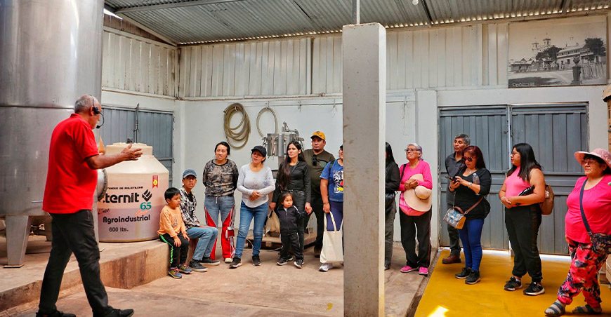 Impulsan el enoturismo como motor de desarrollo económico y turístico en San Antonio Moquegua Perú
