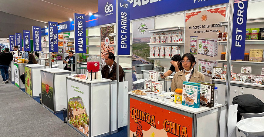 Pymes exportadoras buscarán nuevos mercados en la Expoalimentaria Perú