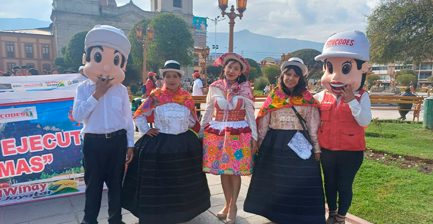 Feria Macrorregional Wanka Junín Perú Foncodes