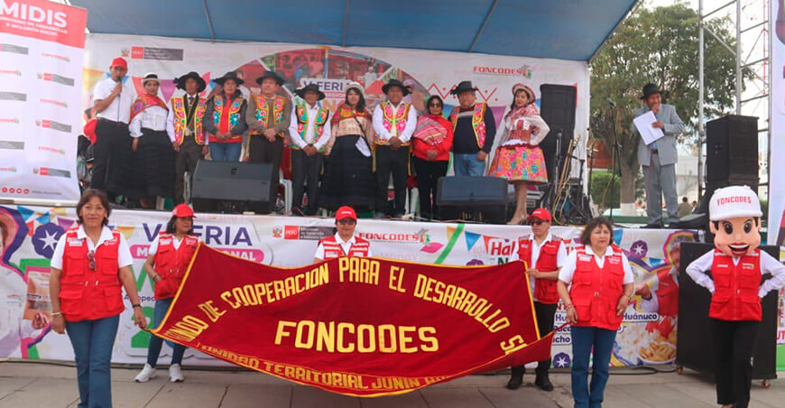Feria Macrorregional Wanka Junín Perú Foncodes 