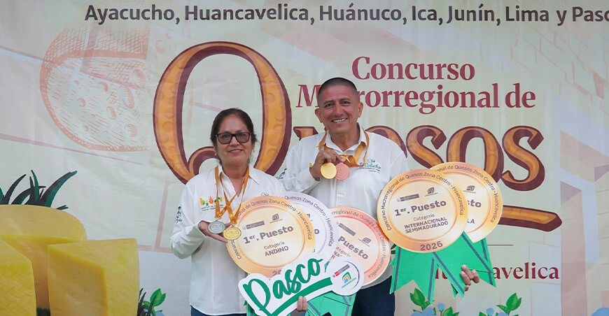 Pasco y Junín destacan con los mejores quesos artesanales de la Macrorregión Centro