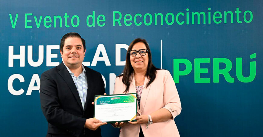 Industrias San Miguel - ISM recibe reconocimiento de “Huella de Carbono”