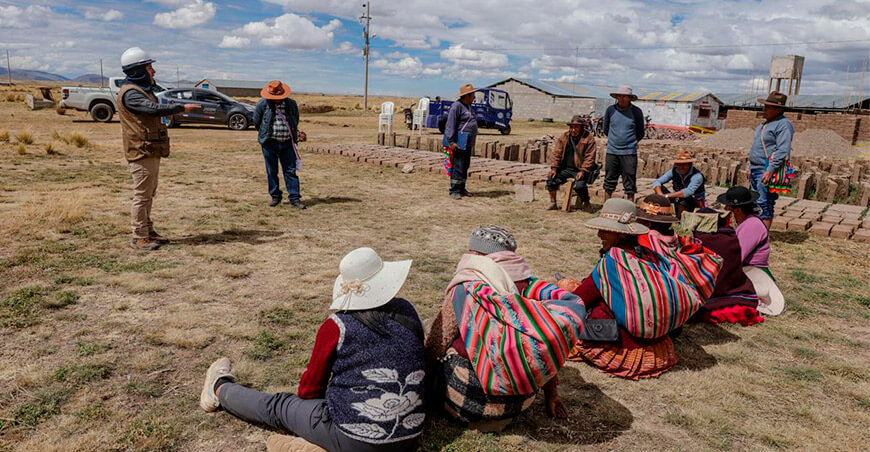Conformarán 71 núcleos ejecutores para construir 1873 viviendas rurales Wasiymi Perú