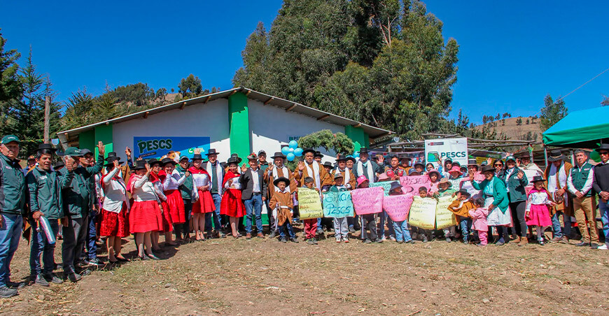 proyecto Cuy ejecutado por el Proyecto Especial Sierra Centro Sur en Los Morochucos Ayacucho Perú