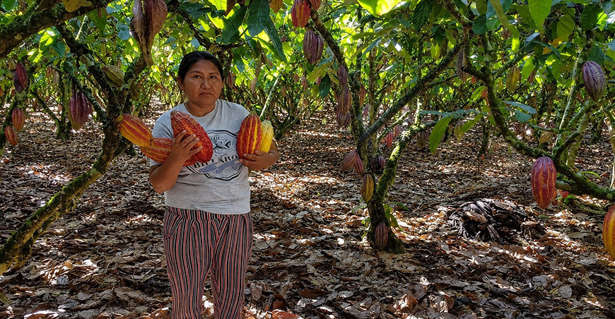 El primer lugar fue ocupado por la productora Nefita Camasi Huamán, del centro poblado Boca Mantaro