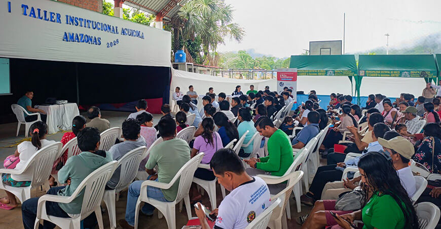 Capacitan a familias acuícolas para consolidar emprendimientos sostenibles Amazonas Devida Perú