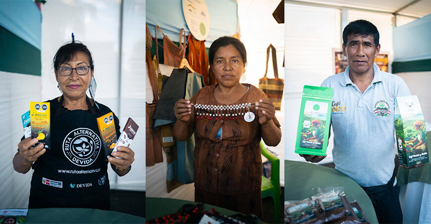 Expo Aguaytía productores del desarrollo alternativo Ucayali Devida Perú