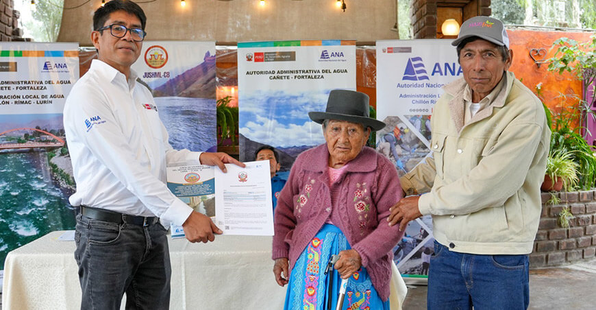 Más de 600 agricultores de Lurín y Pachacámac acceden a formalización de uso de agua que garantiza el riego de sus cultivos ANA Perú