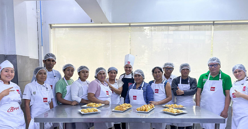 Diez participantes de organizaciones productivas recibieron formación técnica en Lima para mejorar la calidad de sus productos, diversificar su oferta y generar valor agregado