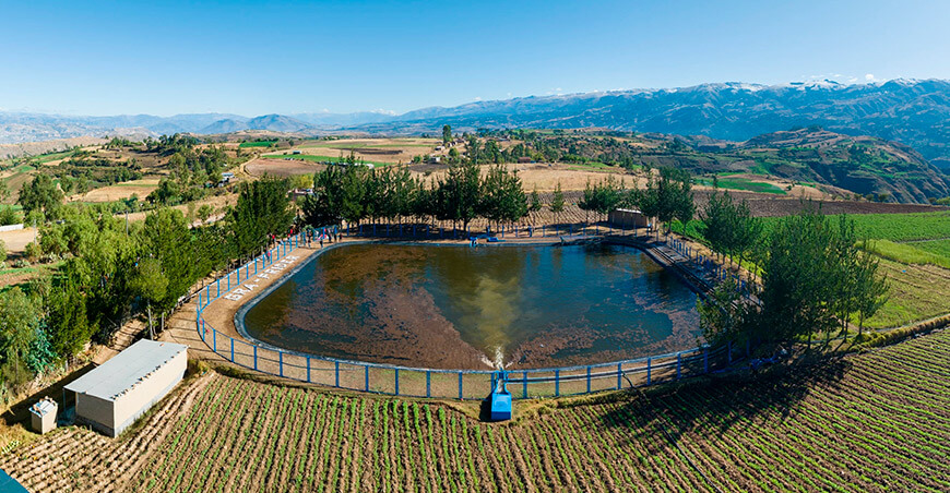proyecto de riego Cachi Ayacucho Perú