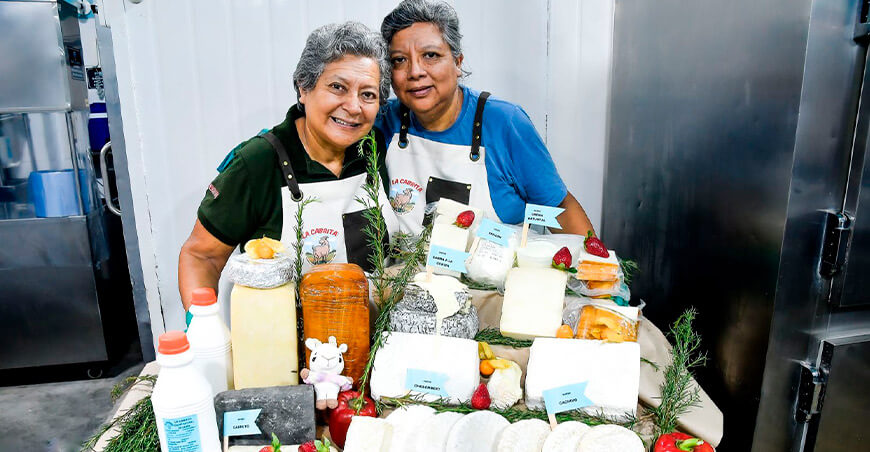 Los únicos quesos de cabra de autor del Perú llegan a Expo Agraria