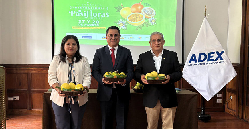 ADEX Perú exportación de pasifloras maracuyá peruana